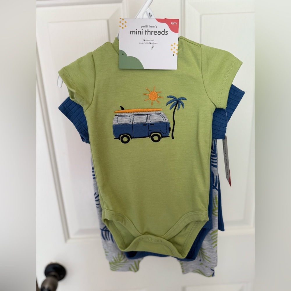 Petit Lem Baby Boy Clothing Set NWT